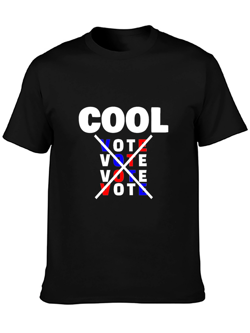Cool Vote Graphic Tee - Stylish Political Statement