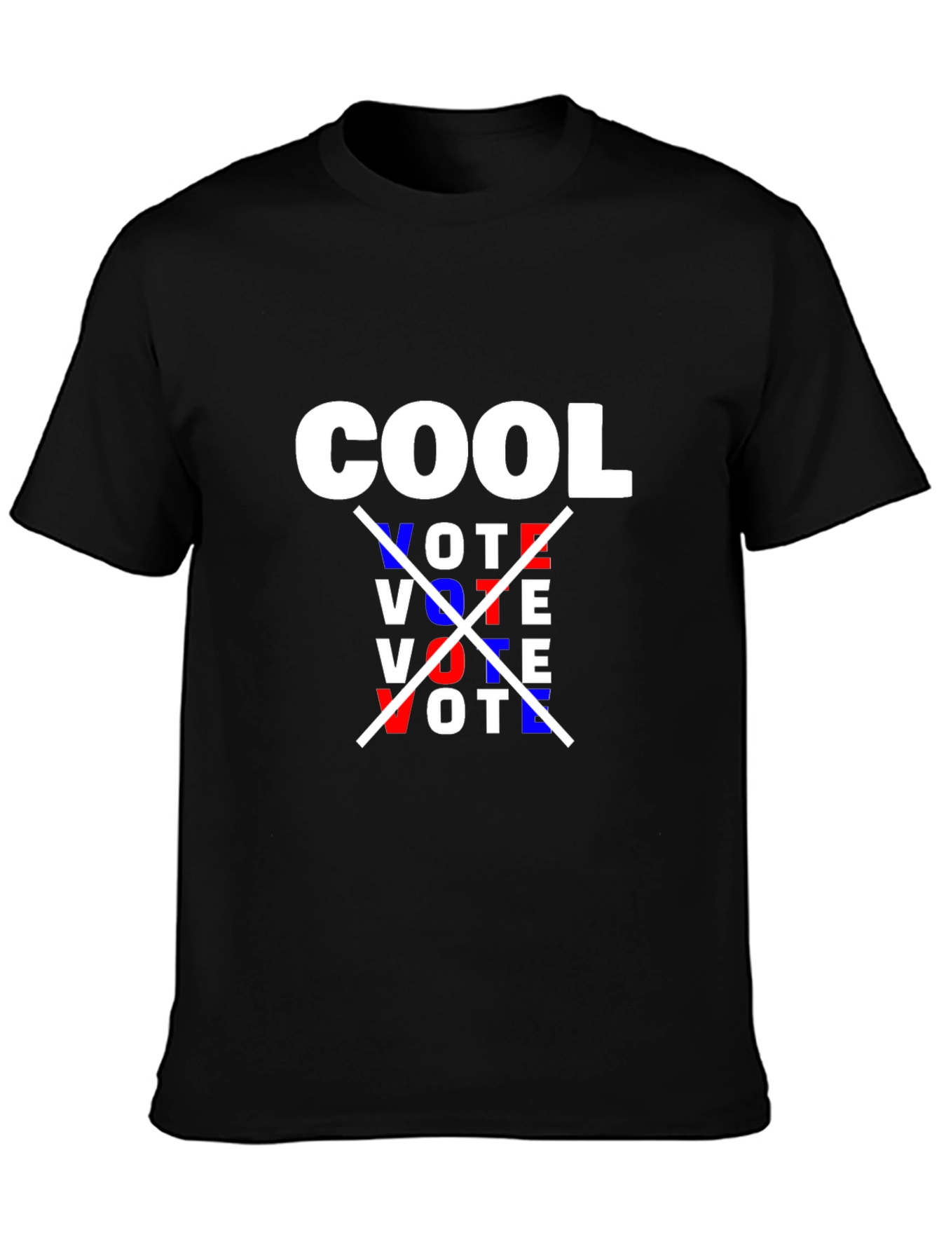 Cool Vote Graphic Tee - Stylish Political Statement