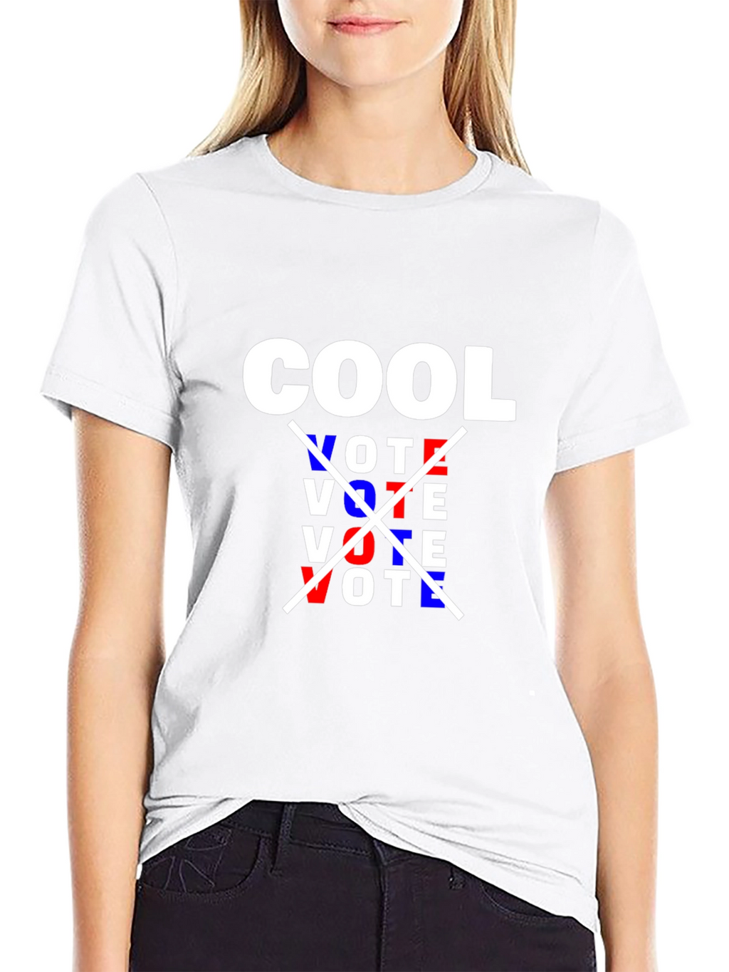 Cool Vote Graphic Tee - Stylish Political Statement