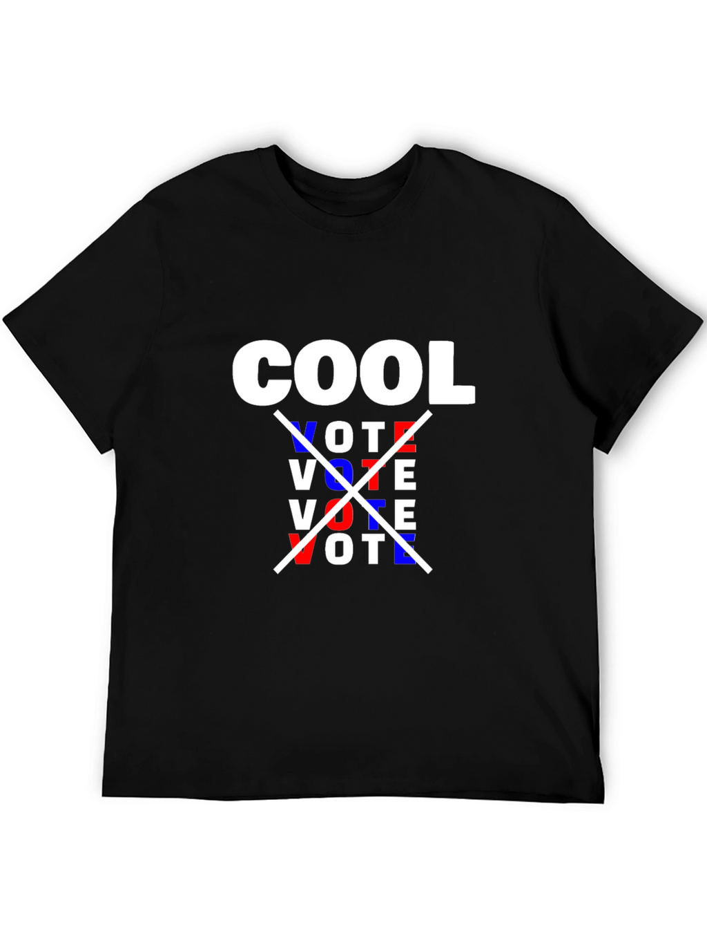 Cool Vote Graphic Tee - Stylish Political Statement