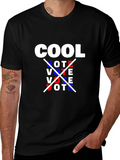 Cool Vote Graphic Tee - Stylish Political Statement
