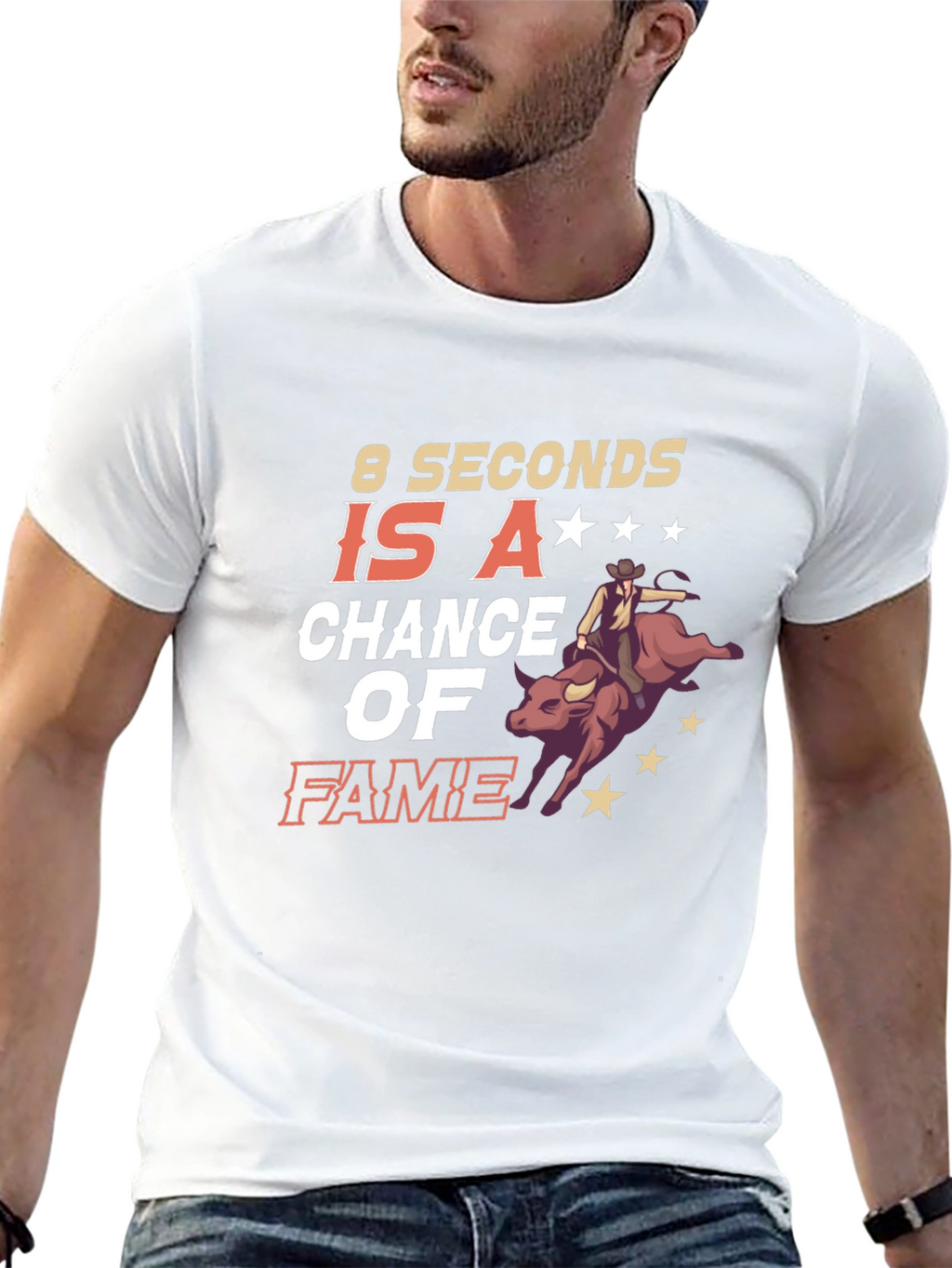 8 Seconds Chance of Fame Graphic T-Shirt