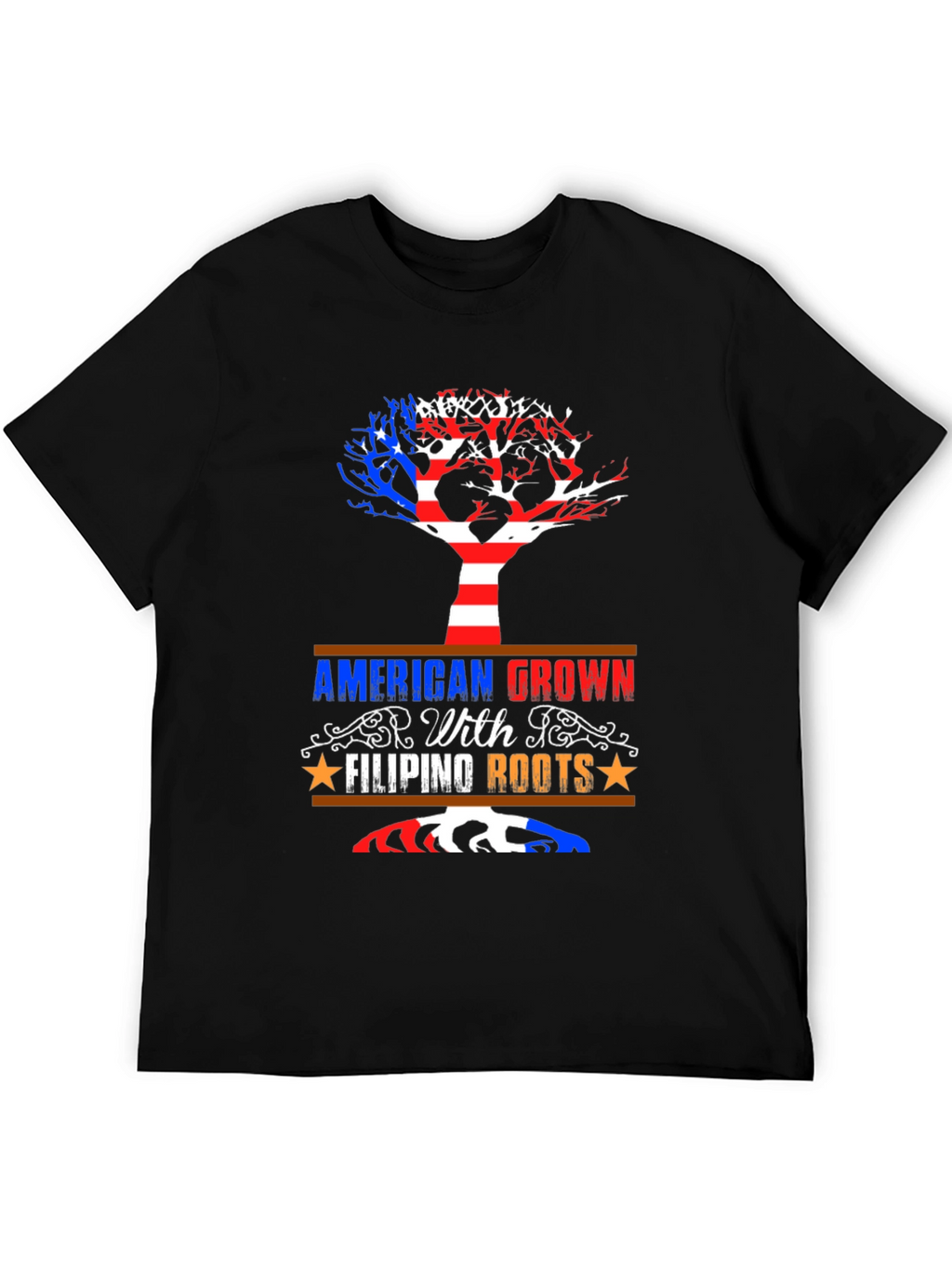 American Grown Filipino Roots Tee