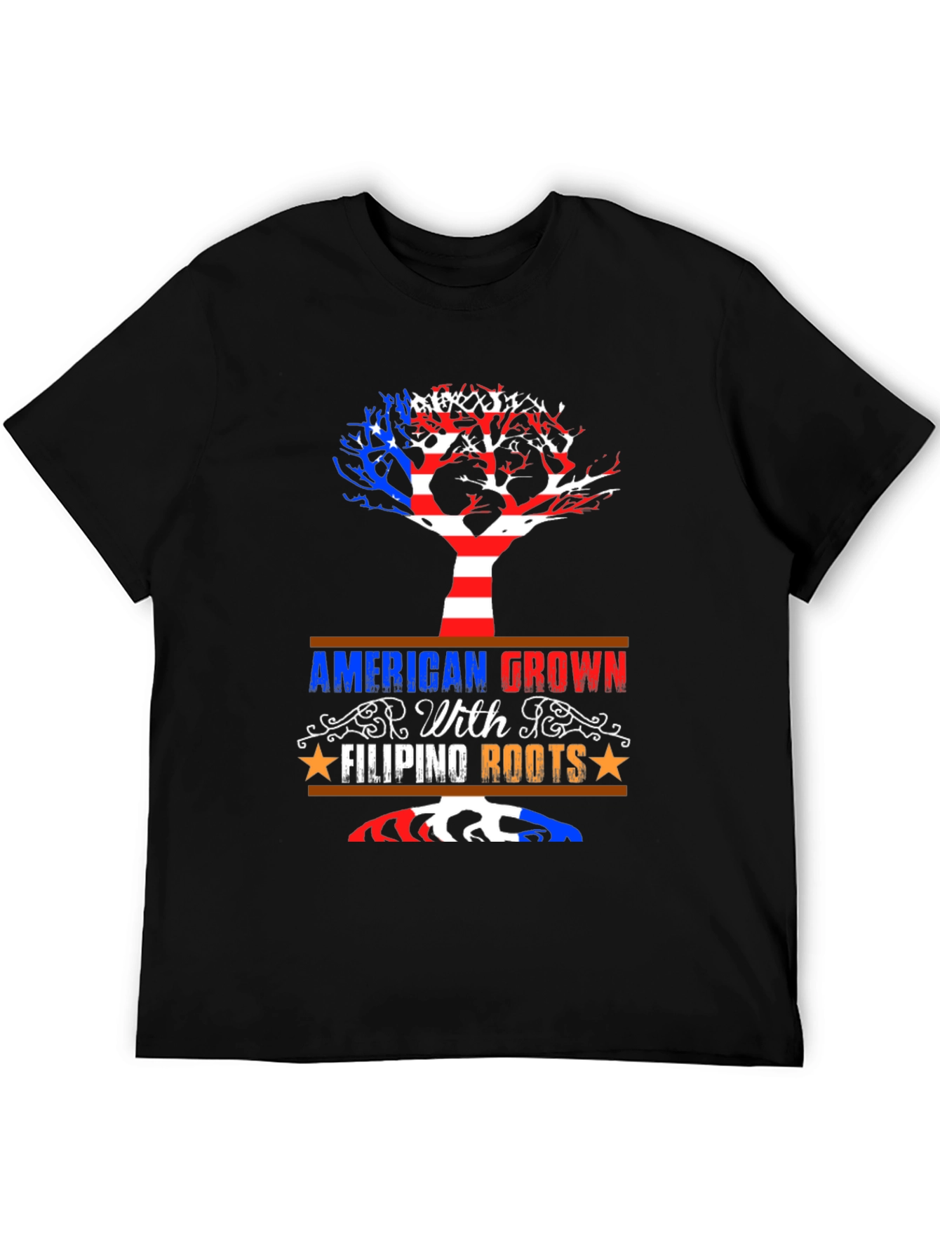 American Grown Filipino Roots Tee