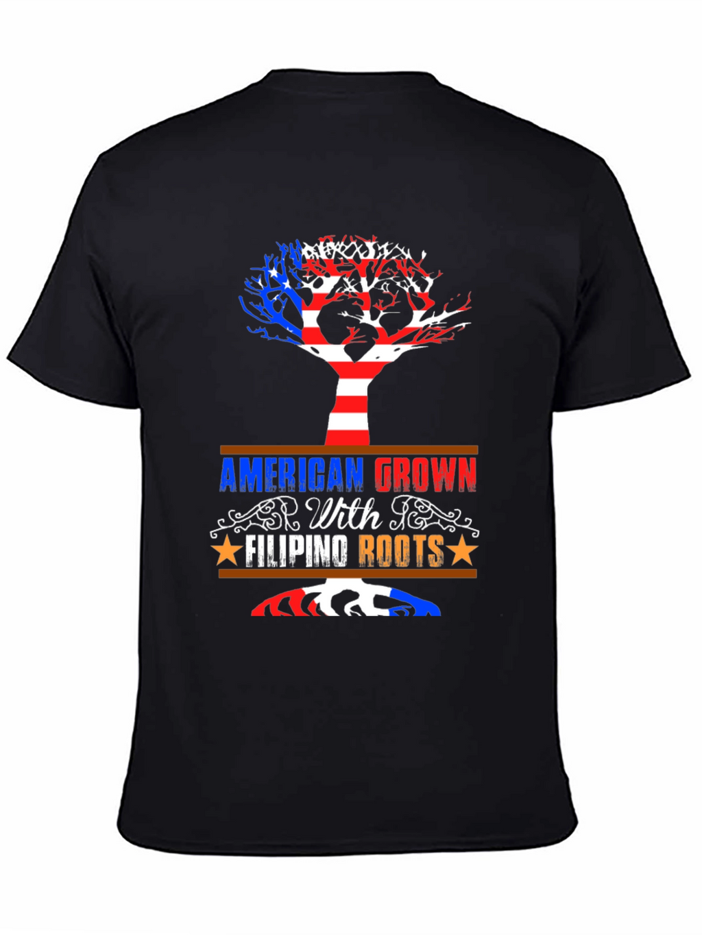 American Grown Filipino Roots Tee