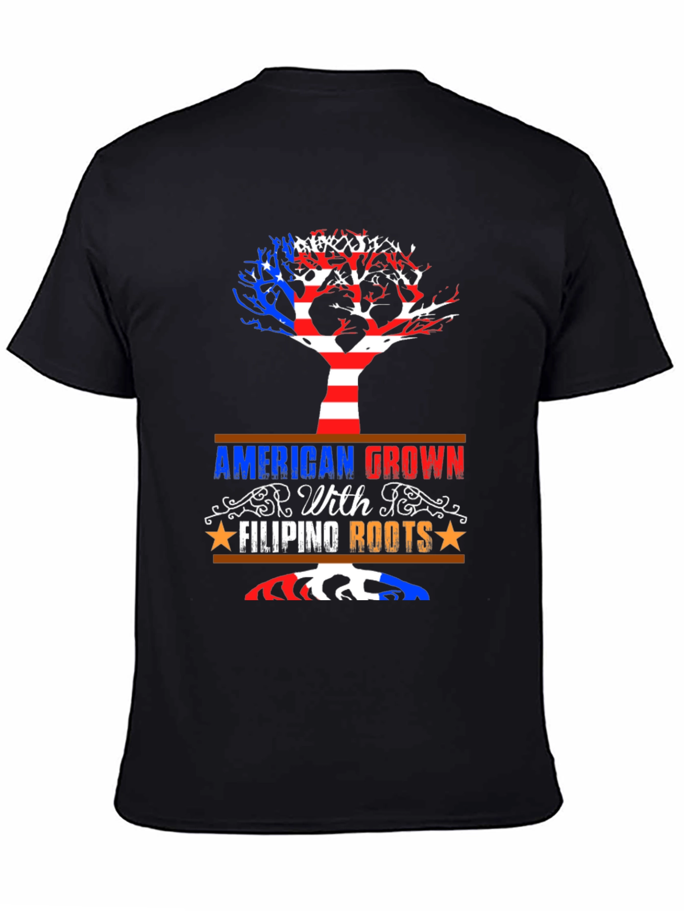 American Grown Filipino Roots Tee