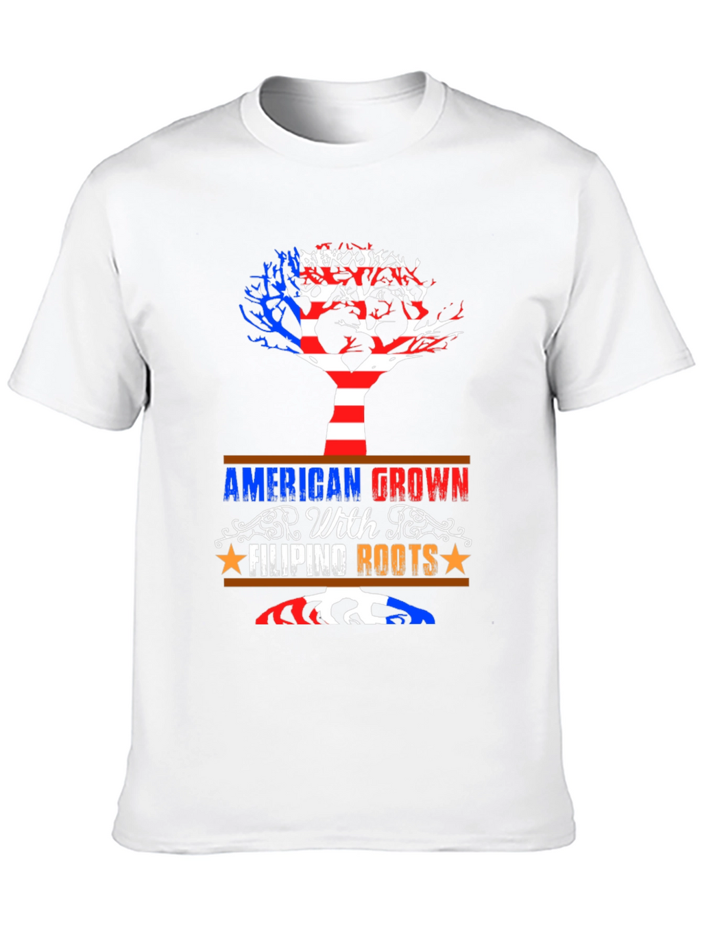 American Grown Filipino Roots Tee