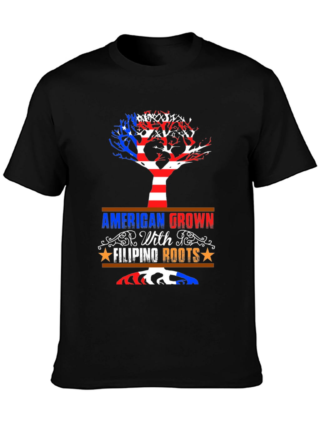 American Grown Filipino Roots Tee