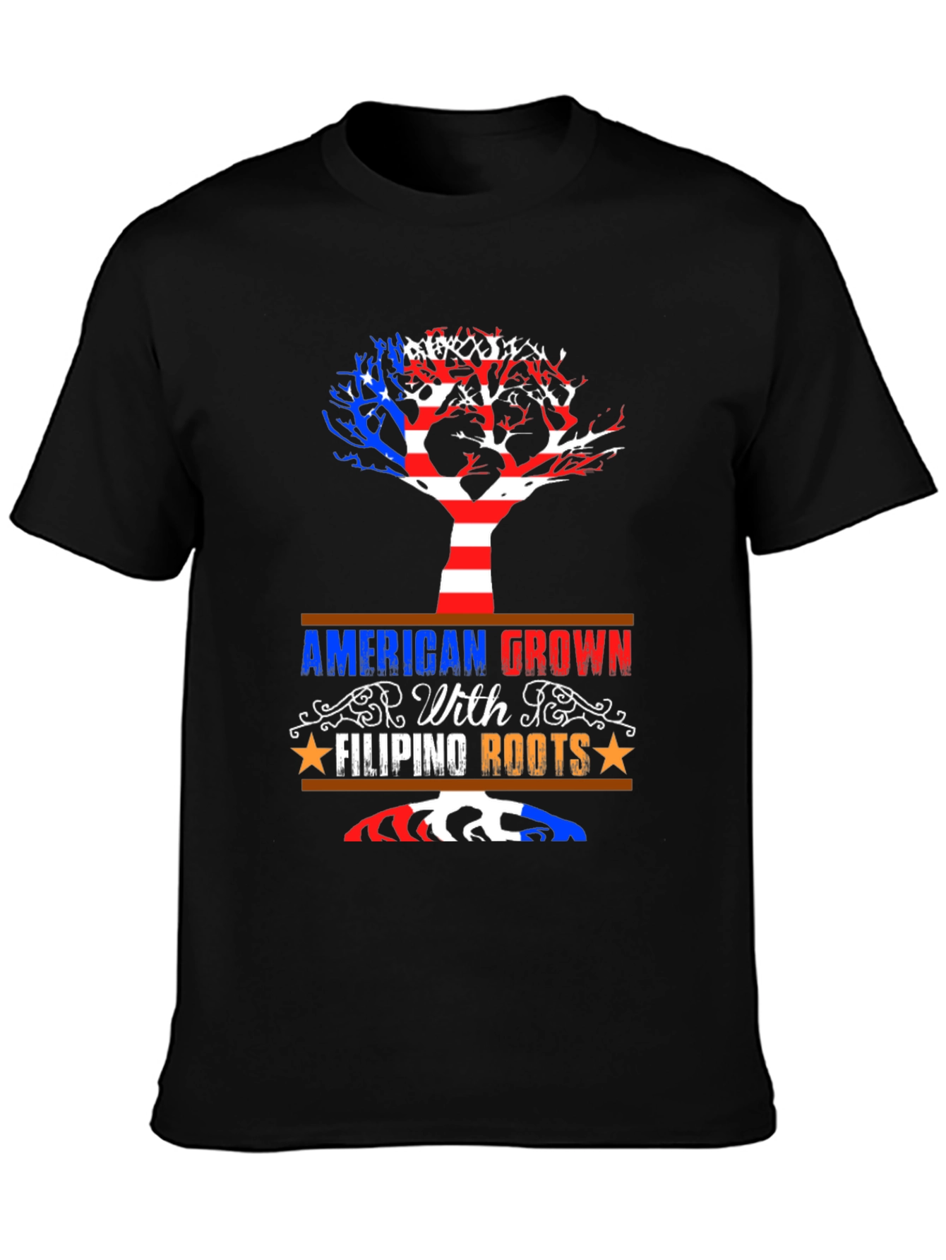 American Grown Filipino Roots Tee