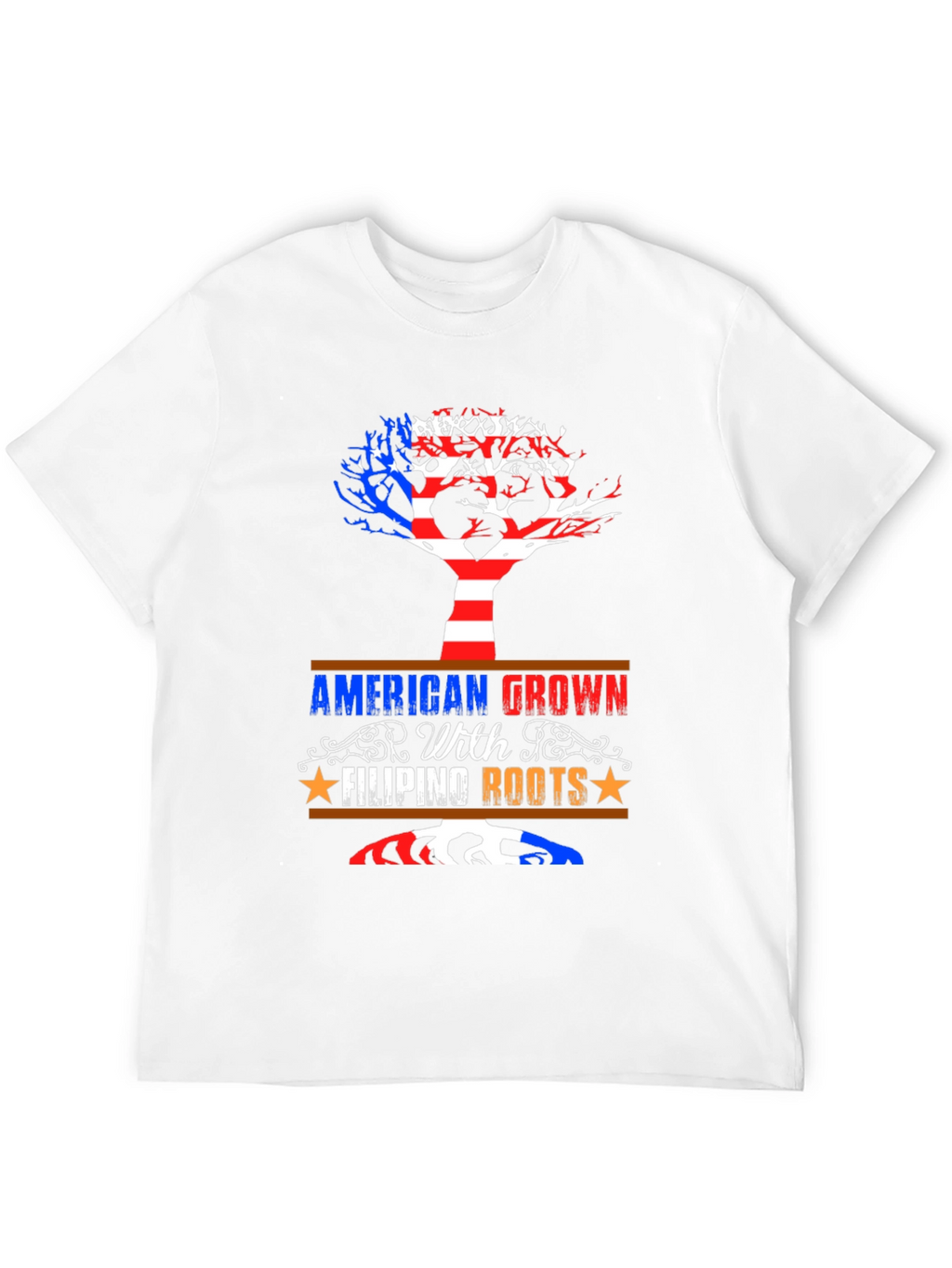 American Grown Filipino Roots Tee