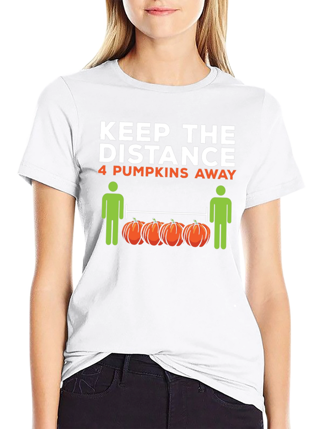 Keep the Distance 4 Pumpkins Away T-Shirt