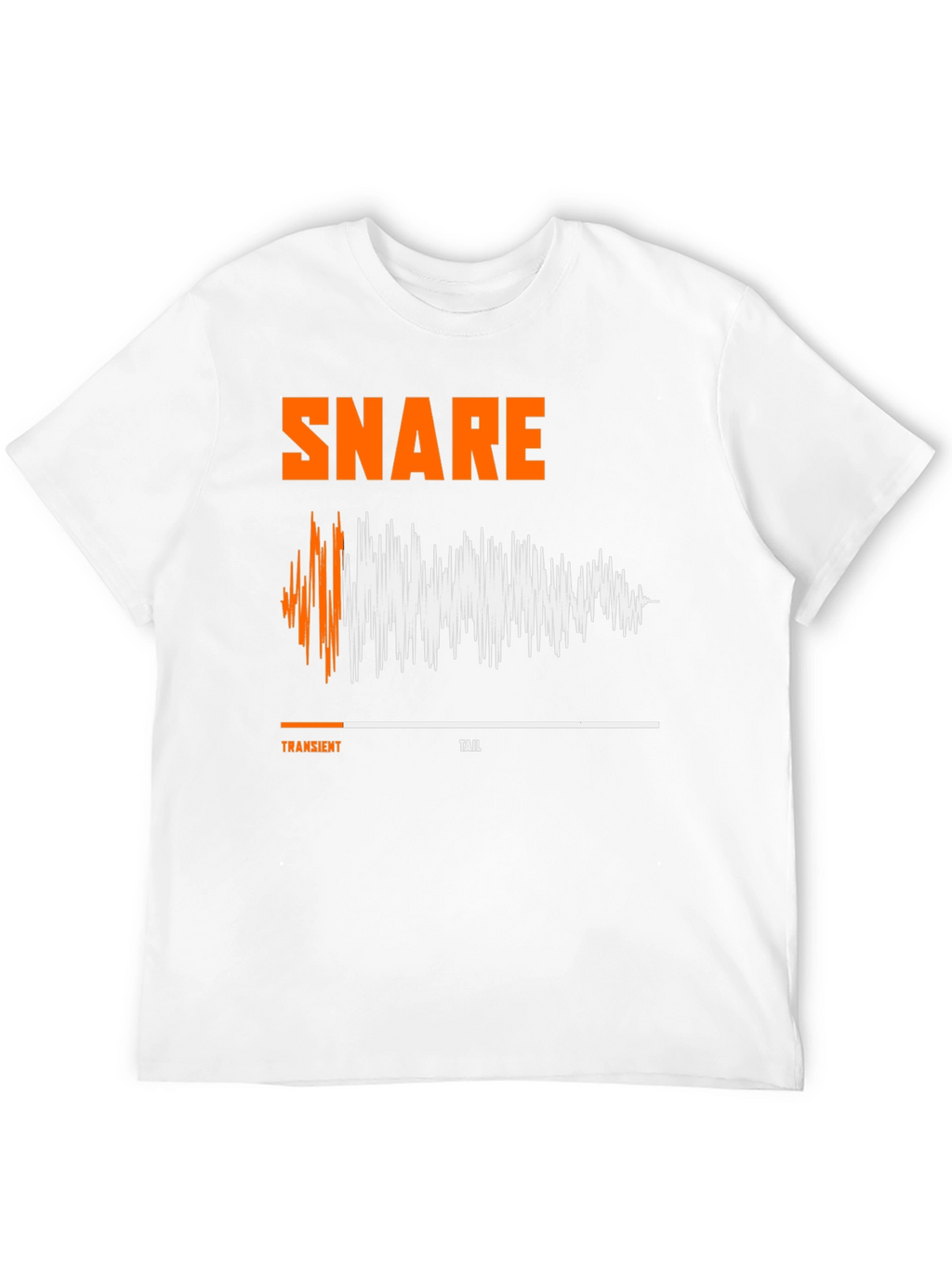 Snare Drum Sound Wave T-Shirt - Musician Apparel