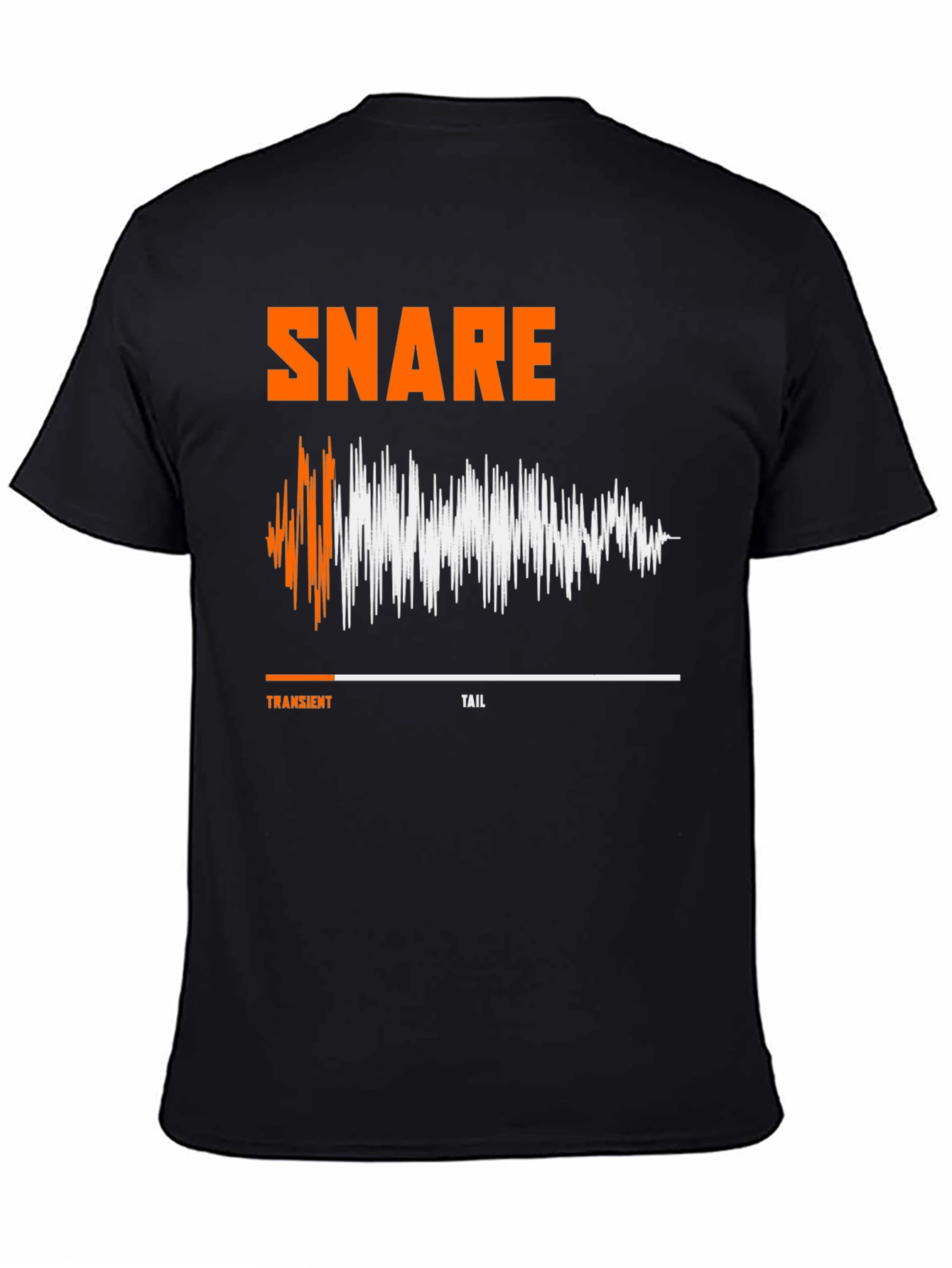 Snare Drum Sound Wave T-Shirt - Musician Apparel