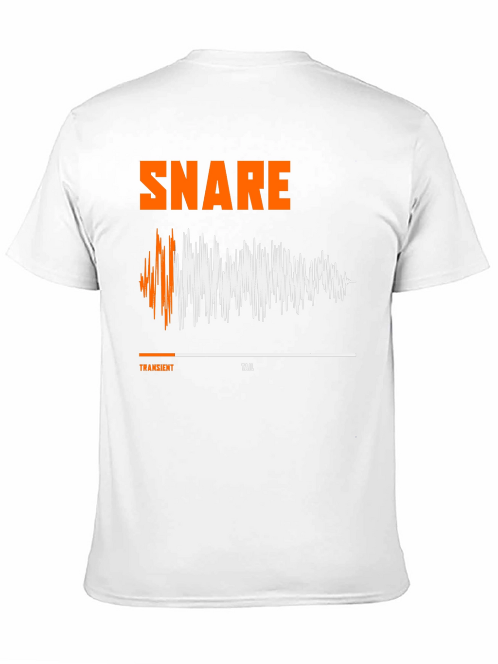 Snare Drum Sound Wave T-Shirt - Musician Apparel