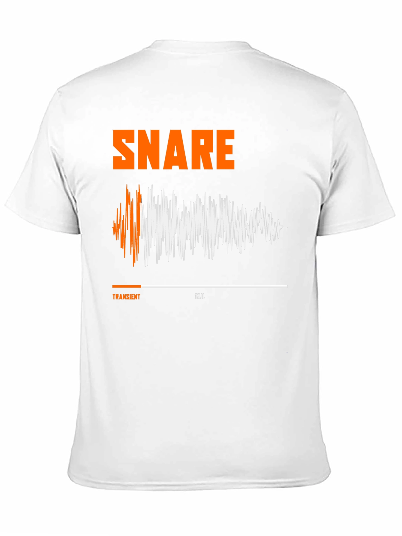 Snare Drum Sound Wave T-Shirt - Musician Apparel