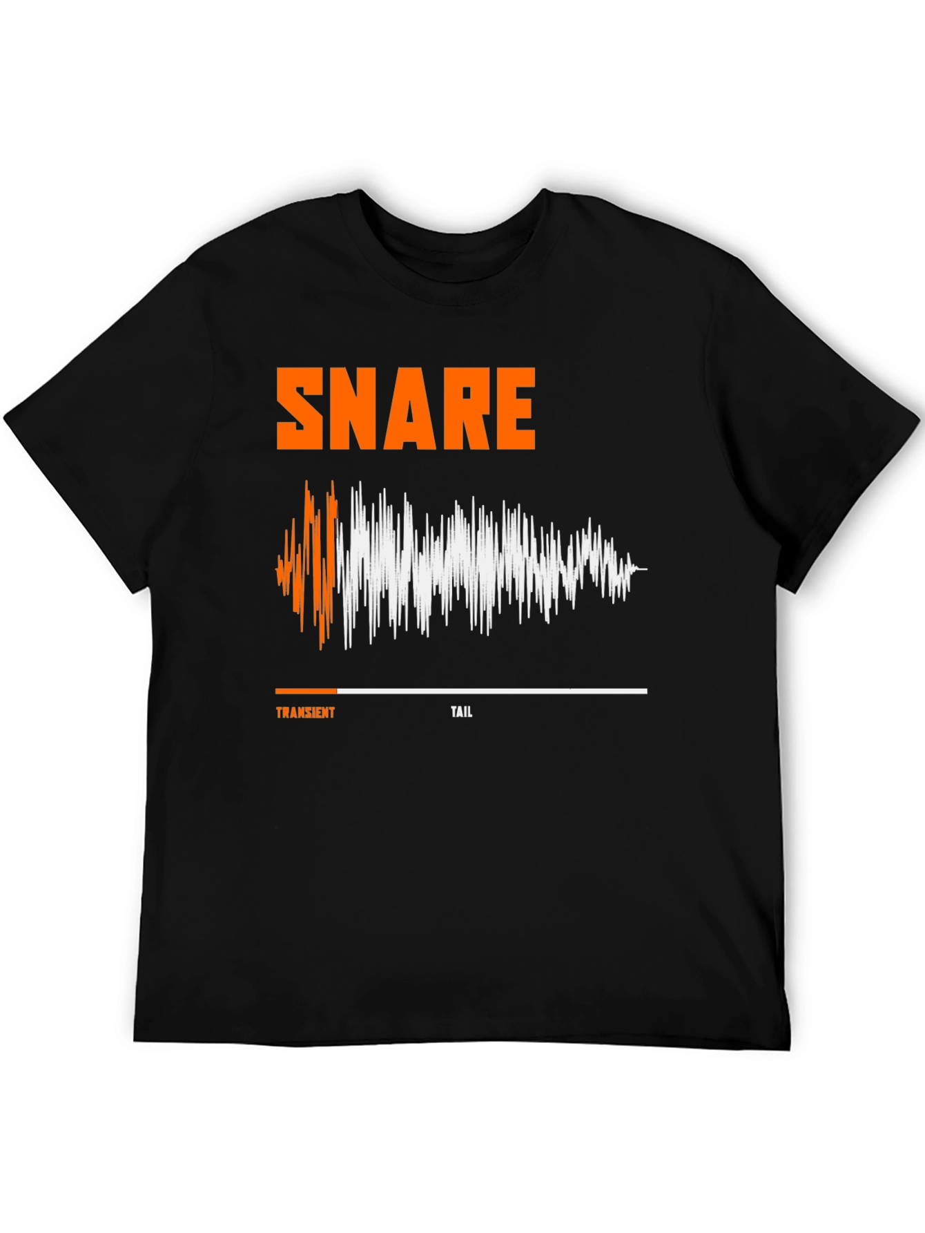 Snare Drum Sound Wave T-Shirt - Musician Apparel