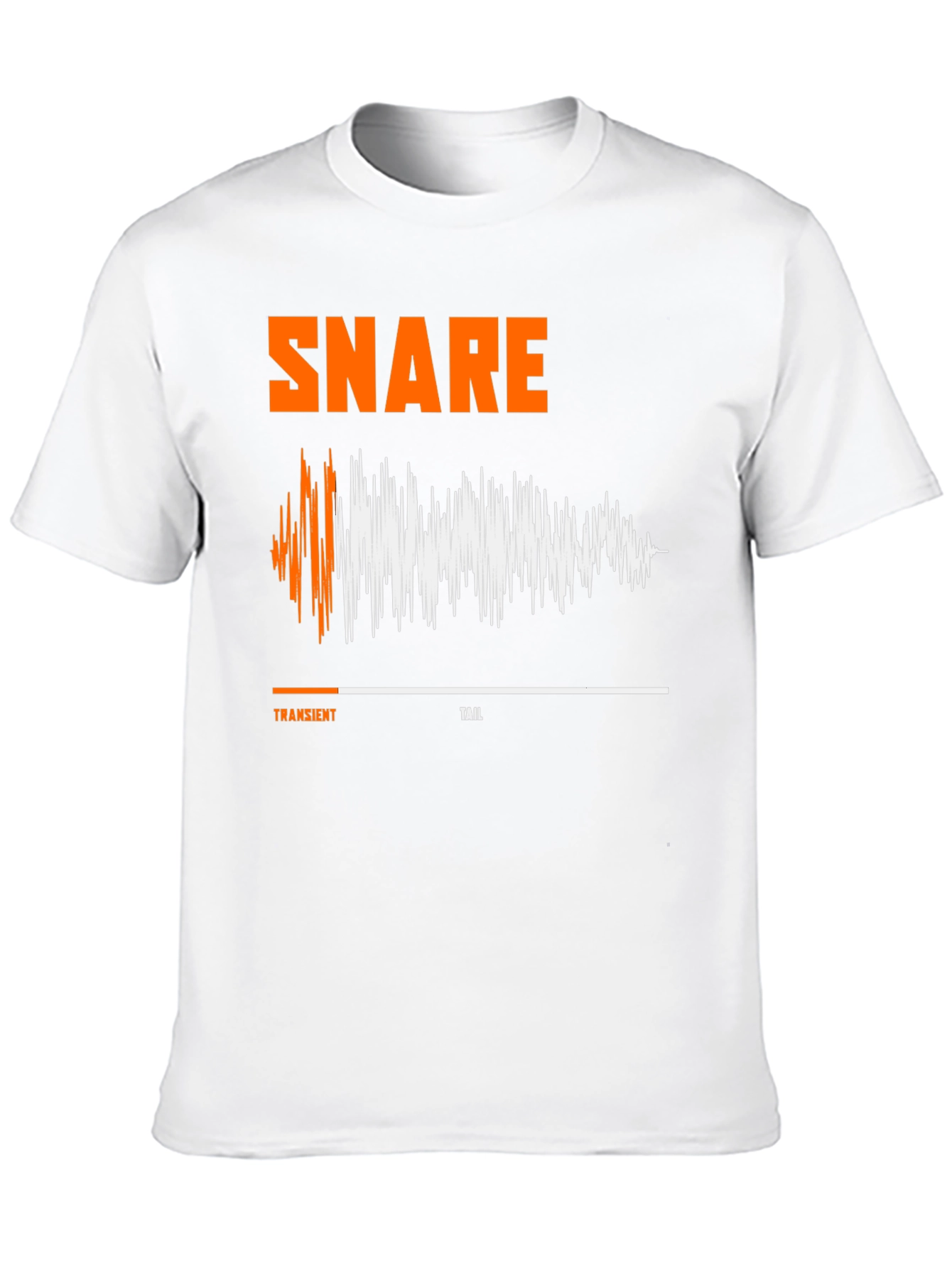 Snare Drum Sound Wave T-Shirt - Musician Apparel
