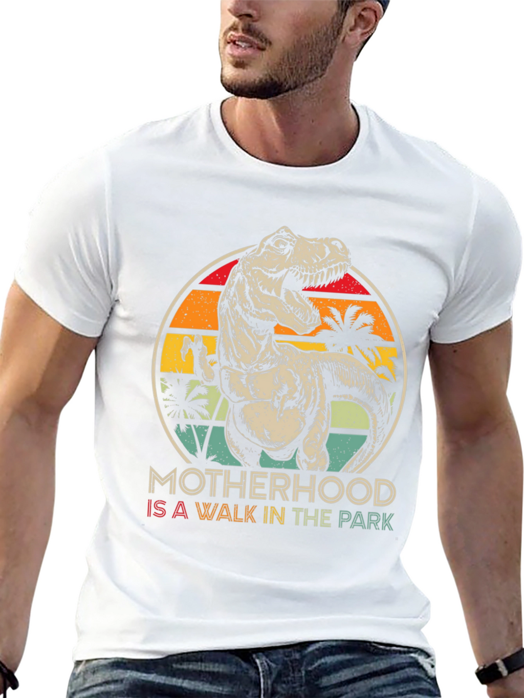 Motherhood T-Rex T-Shirt - Walk in the Park