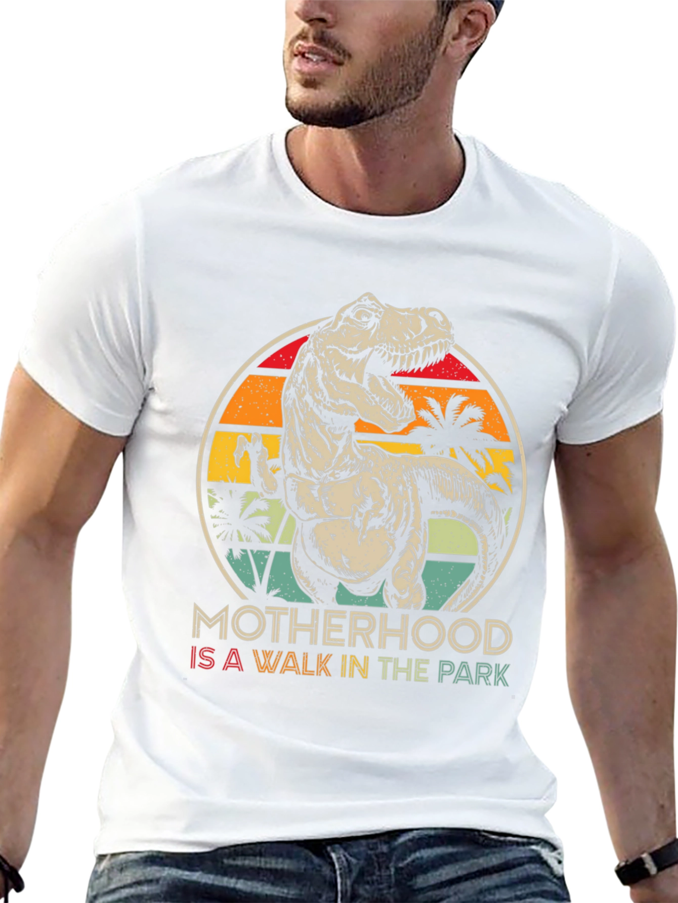 Motherhood T-Rex T-Shirt - Walk in the Park