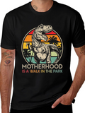 Motherhood T-Rex T-Shirt - Walk in the Park