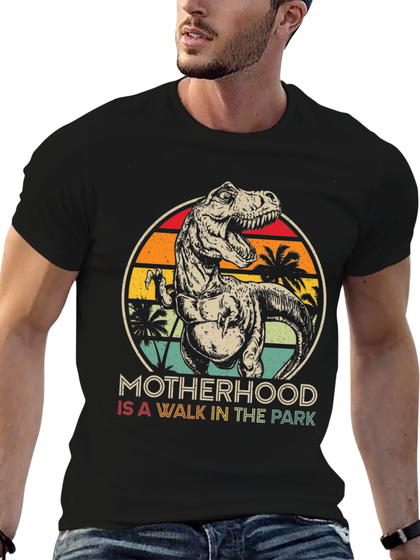 Motherhood T-Rex T-Shirt - Walk in the Park