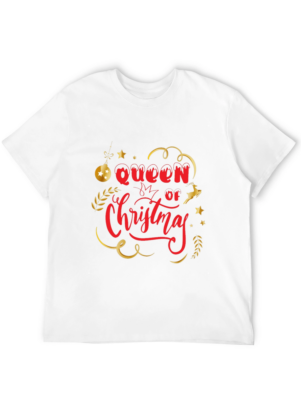 Queen of Christmas Graphic T-Shirt