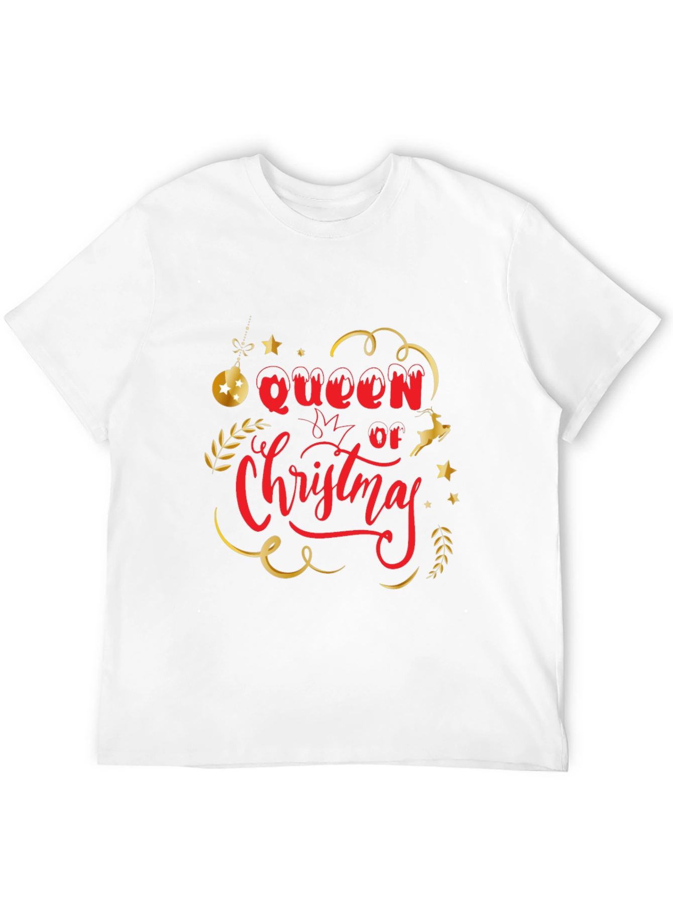 Queen of Christmas Graphic T-Shirt