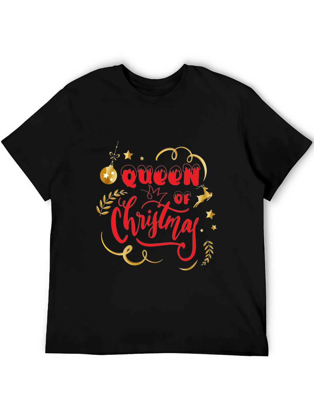 Queen of Christmas Graphic T-Shirt