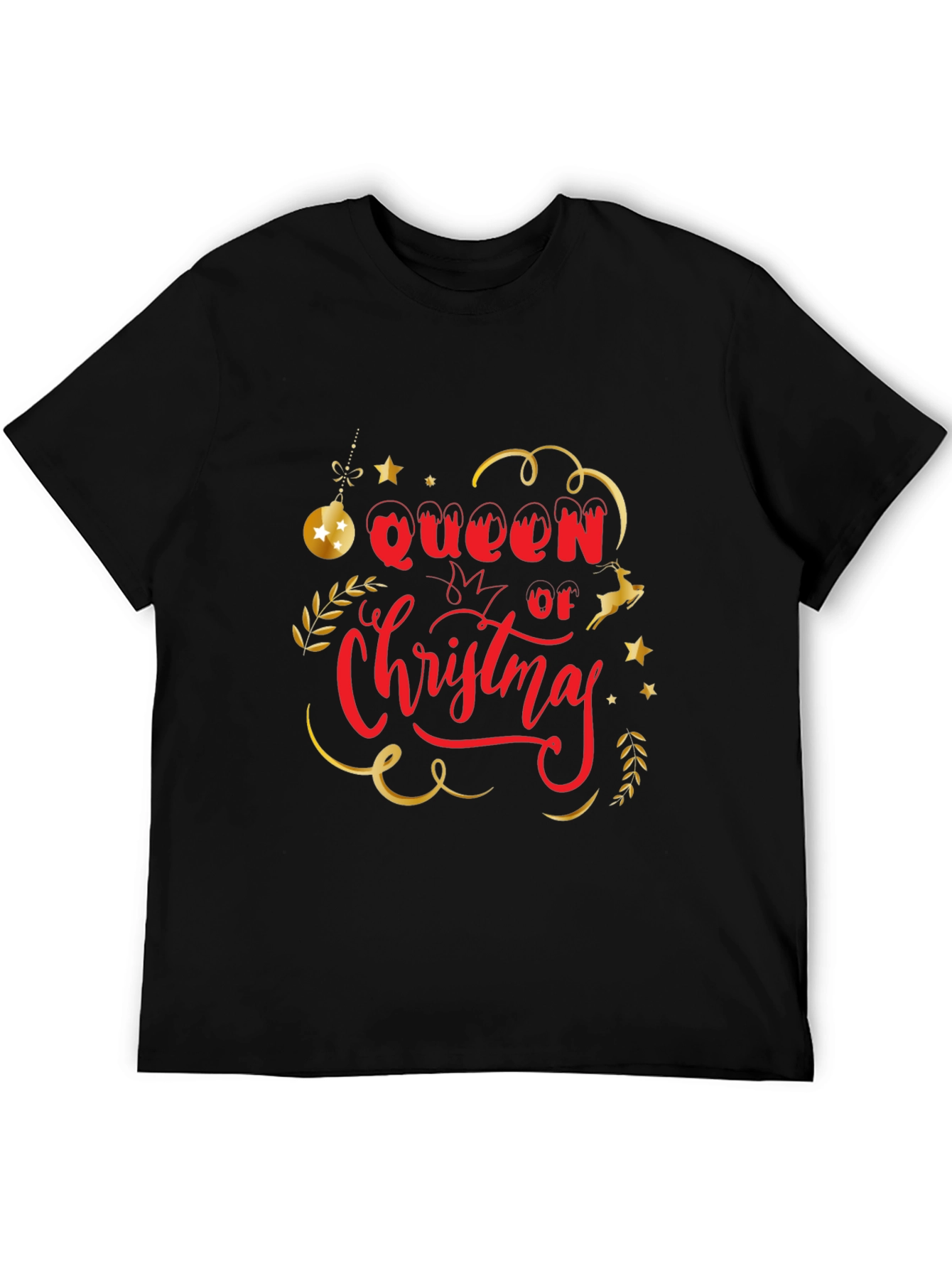 Queen of Christmas Graphic T-Shirt