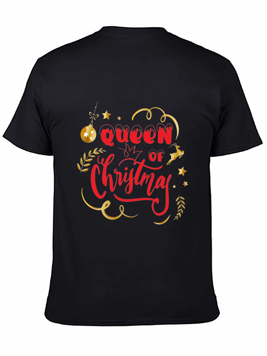 Queen of Christmas Graphic T-Shirt