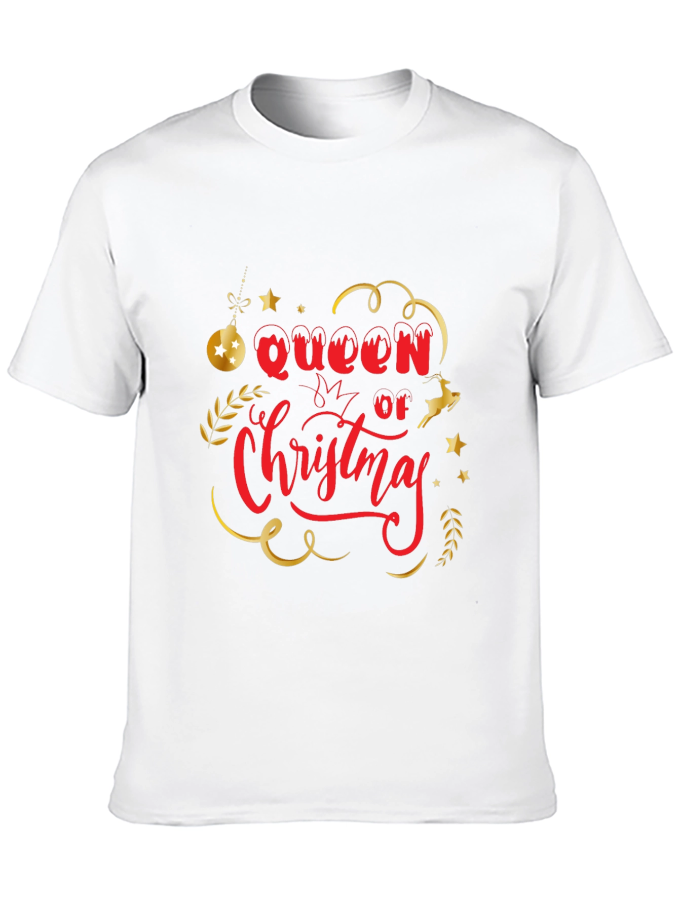 Queen of Christmas Graphic T-Shirt