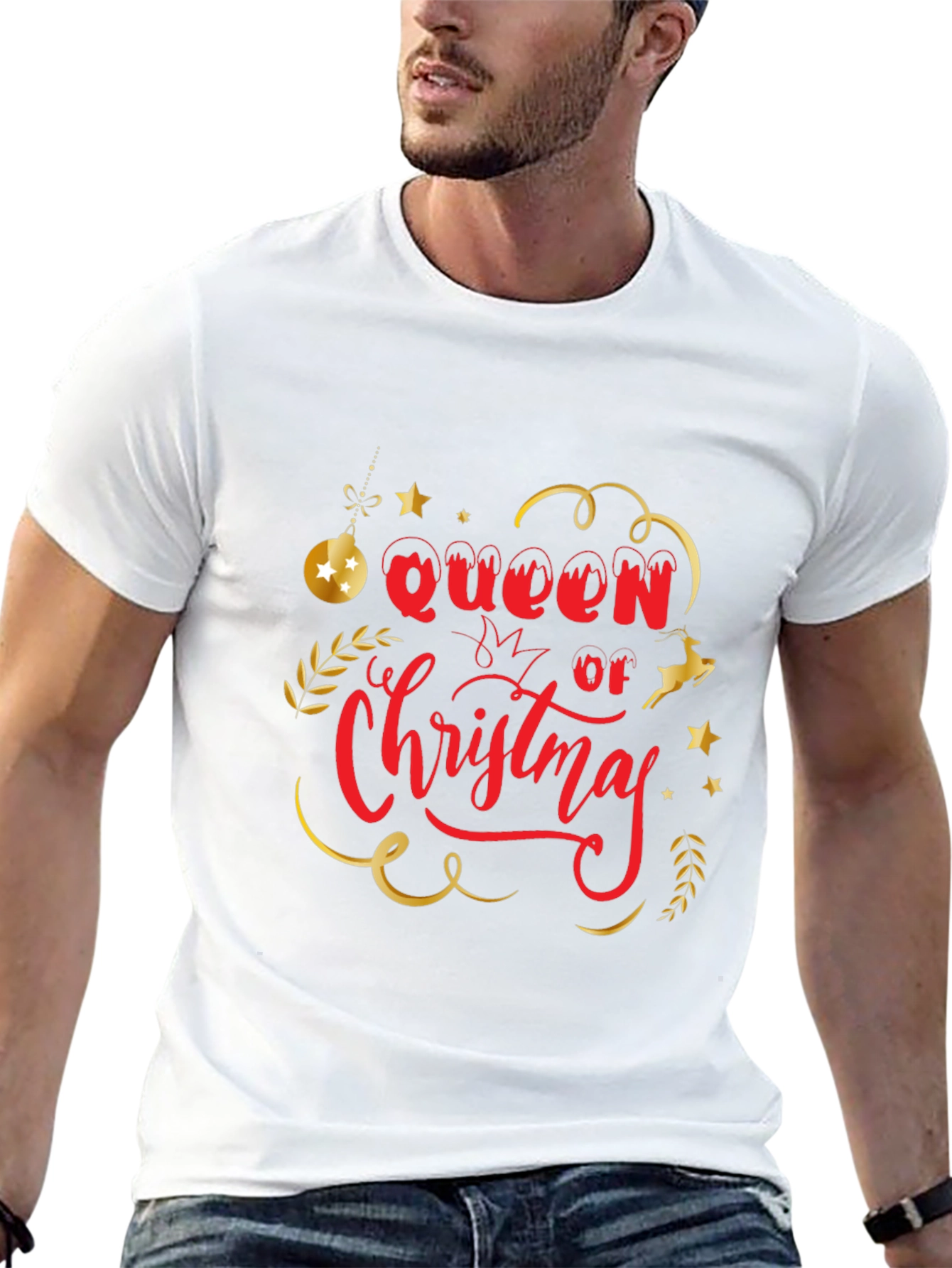 Queen of Christmas Graphic T-Shirt