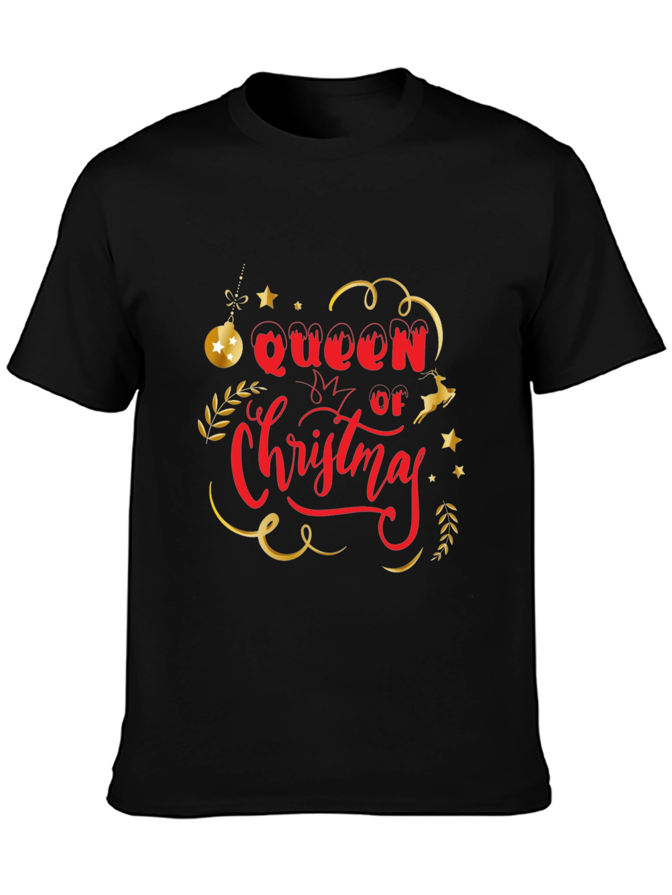 Queen of Christmas Graphic T-Shirt