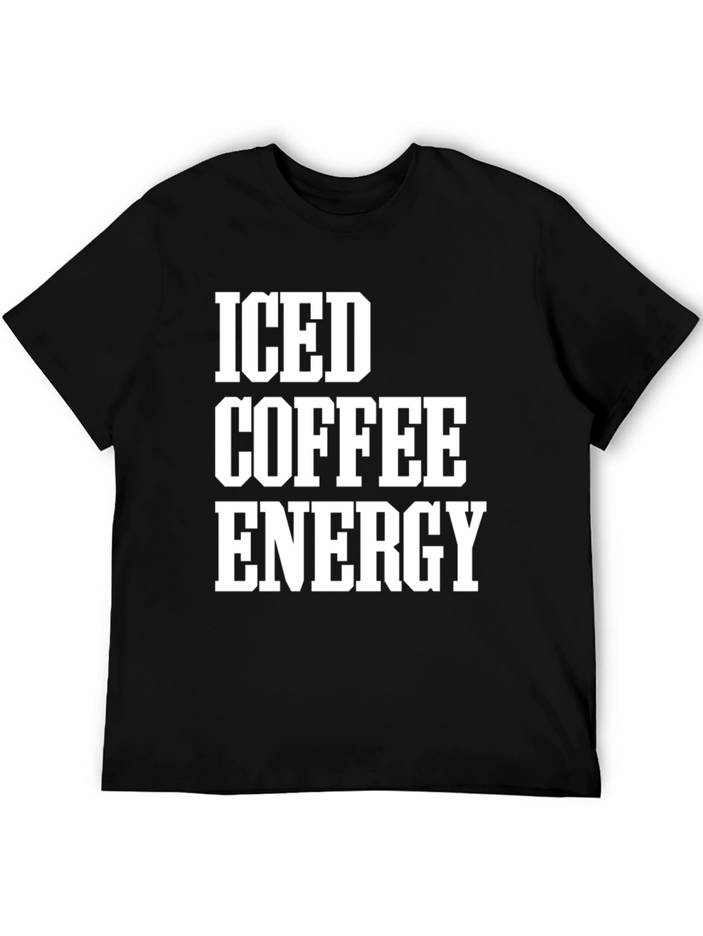 Iced Coffee Energy Graphic T-Shirt