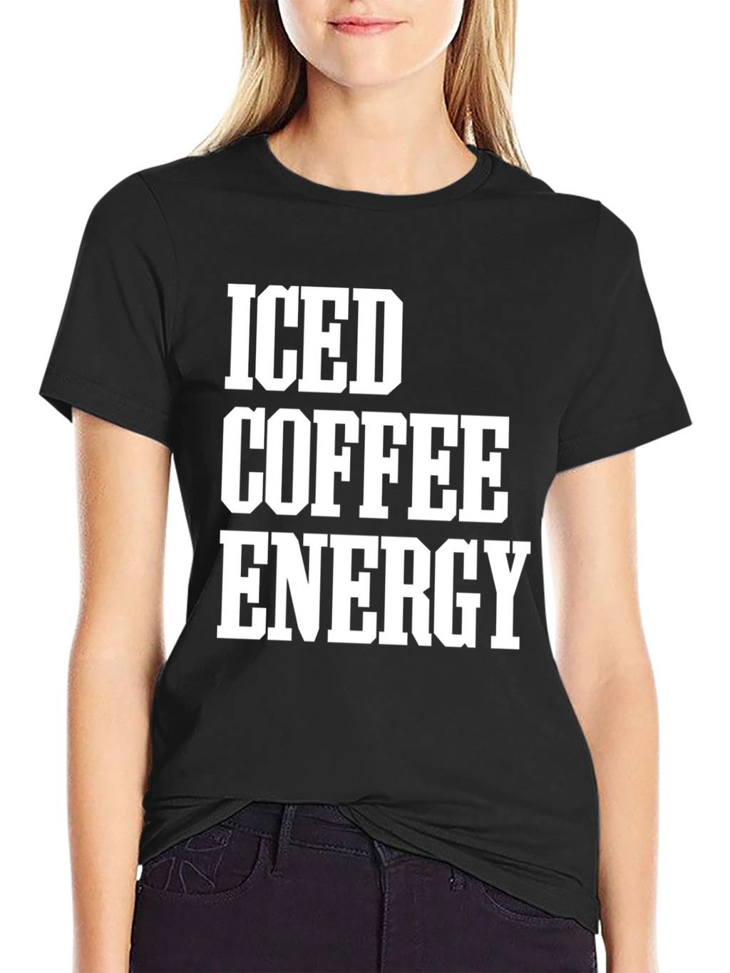Iced Coffee Energy Graphic T-Shirt