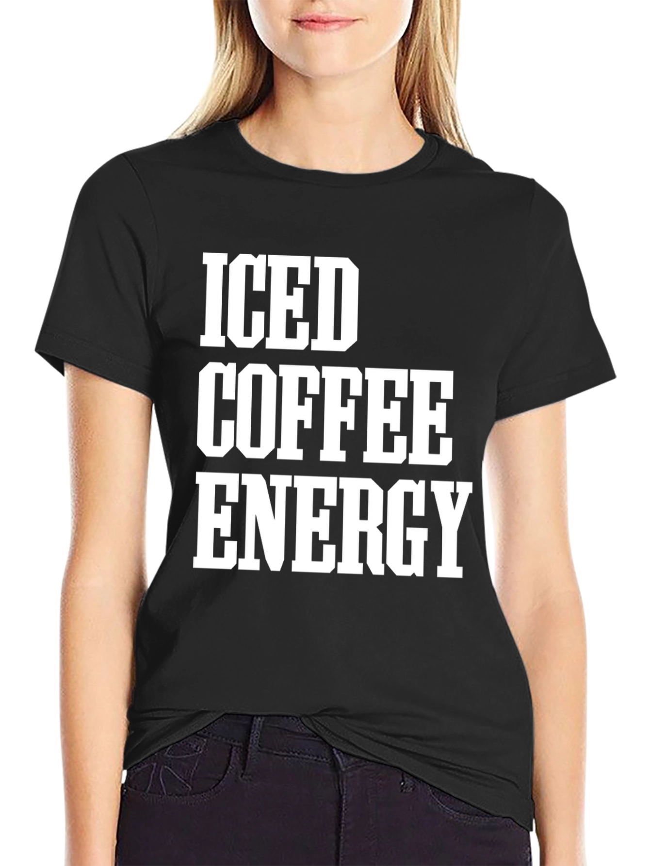 Iced Coffee Energy Graphic T-Shirt