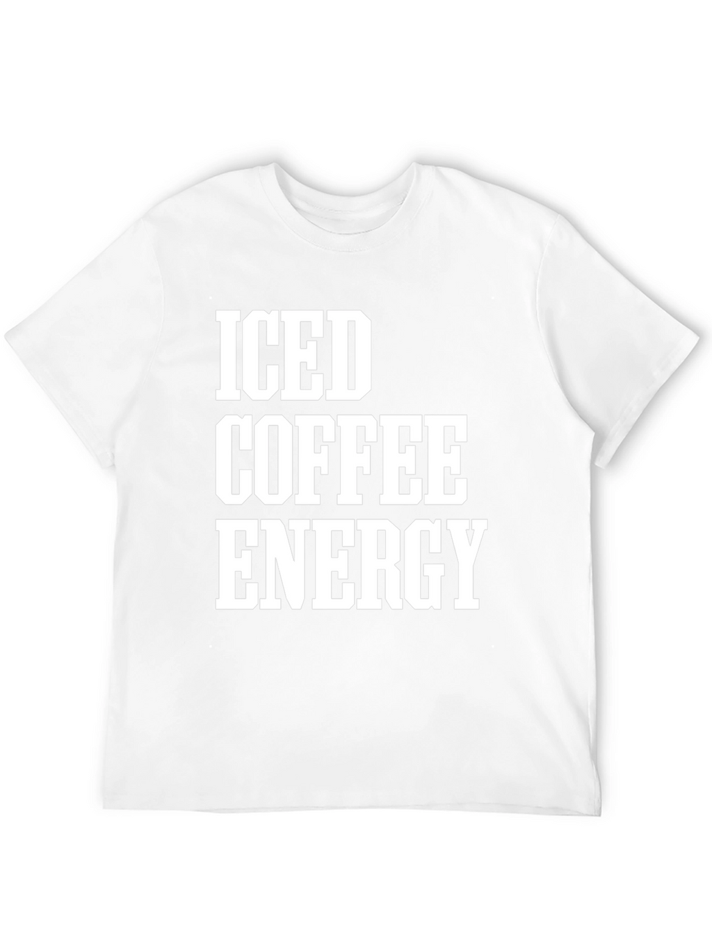 Iced Coffee Energy Graphic T-Shirt