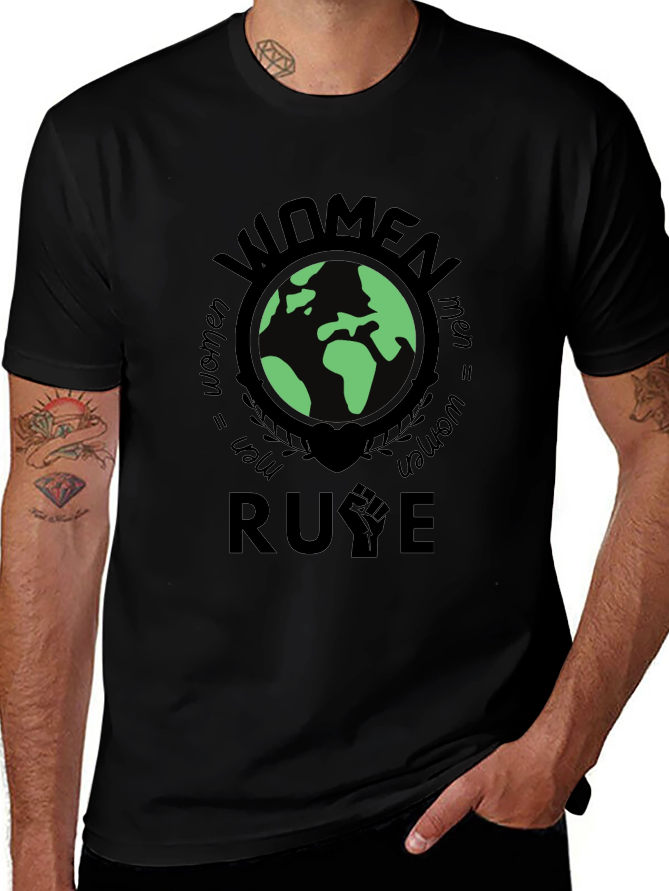 Equality Black T-Shirt