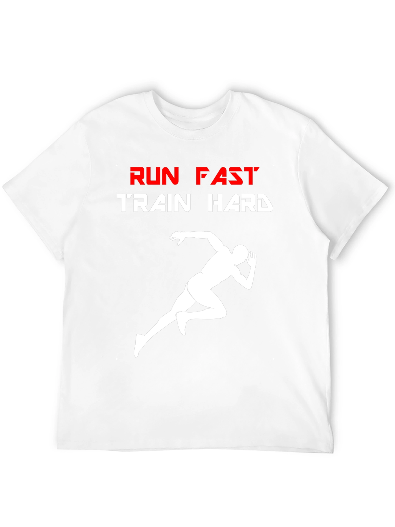 Run Fast Train Hard Graphic T-Shirt