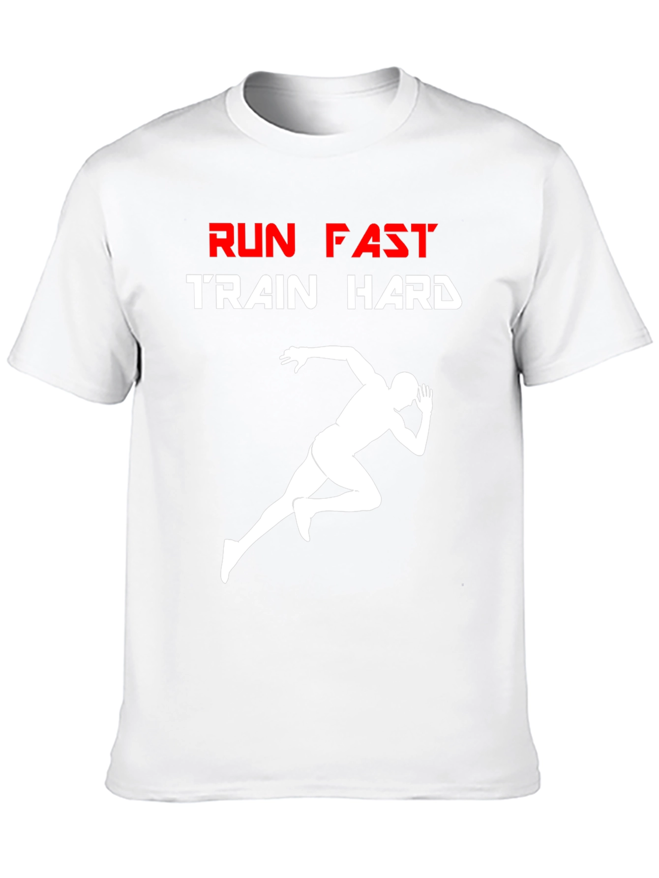 Run Fast Train Hard Graphic T-Shirt