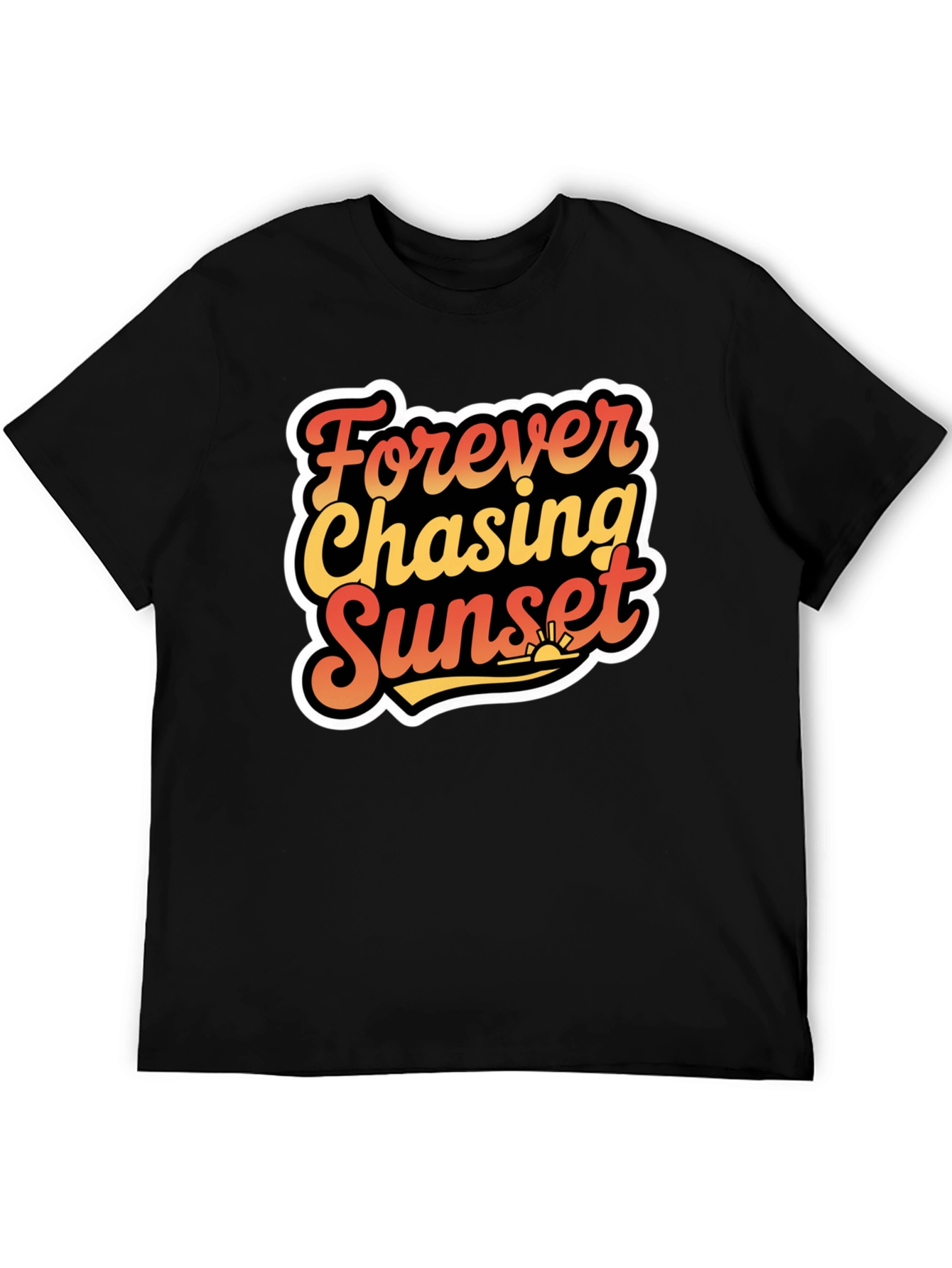 Forever Chasing Sunset Graphic T-Shirt