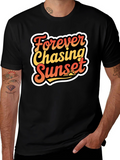 Forever Chasing Sunset Graphic T-Shirt