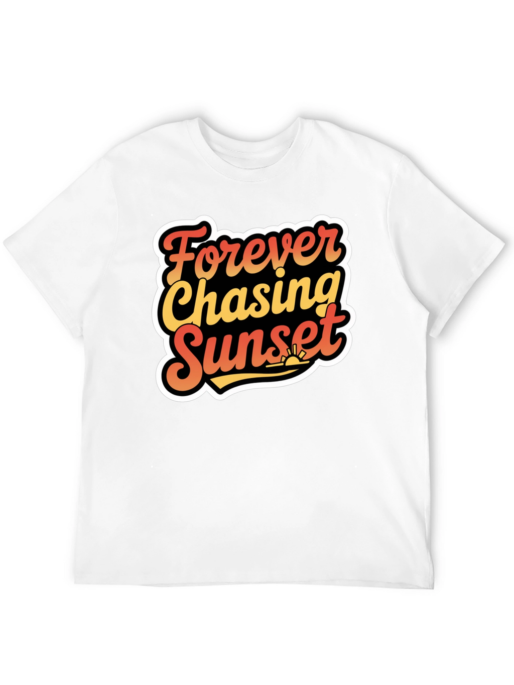 Forever Chasing Sunset Graphic T-Shirt