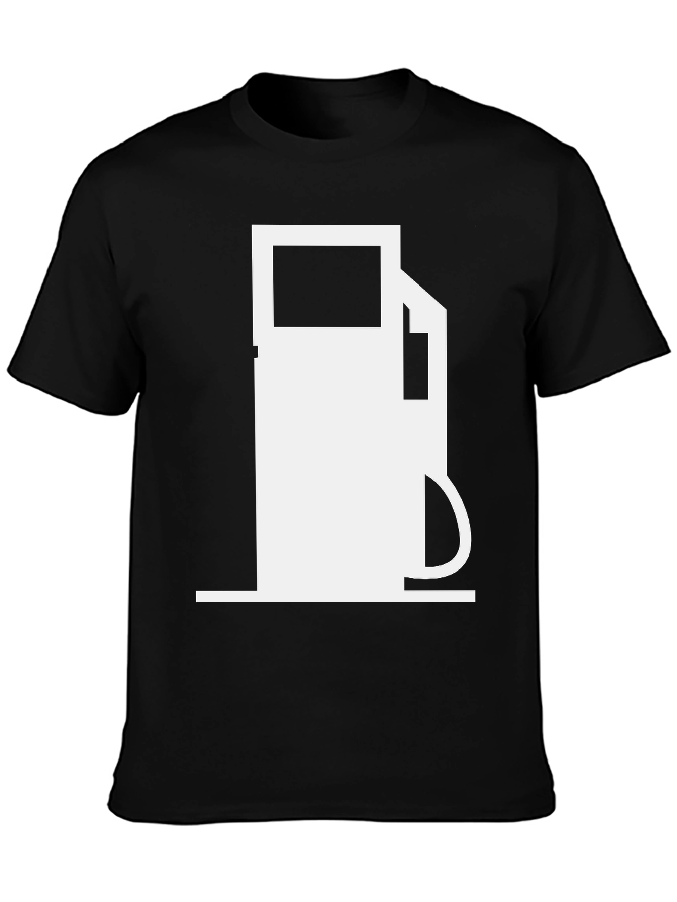 Gas Pump Graphic Tee - Black