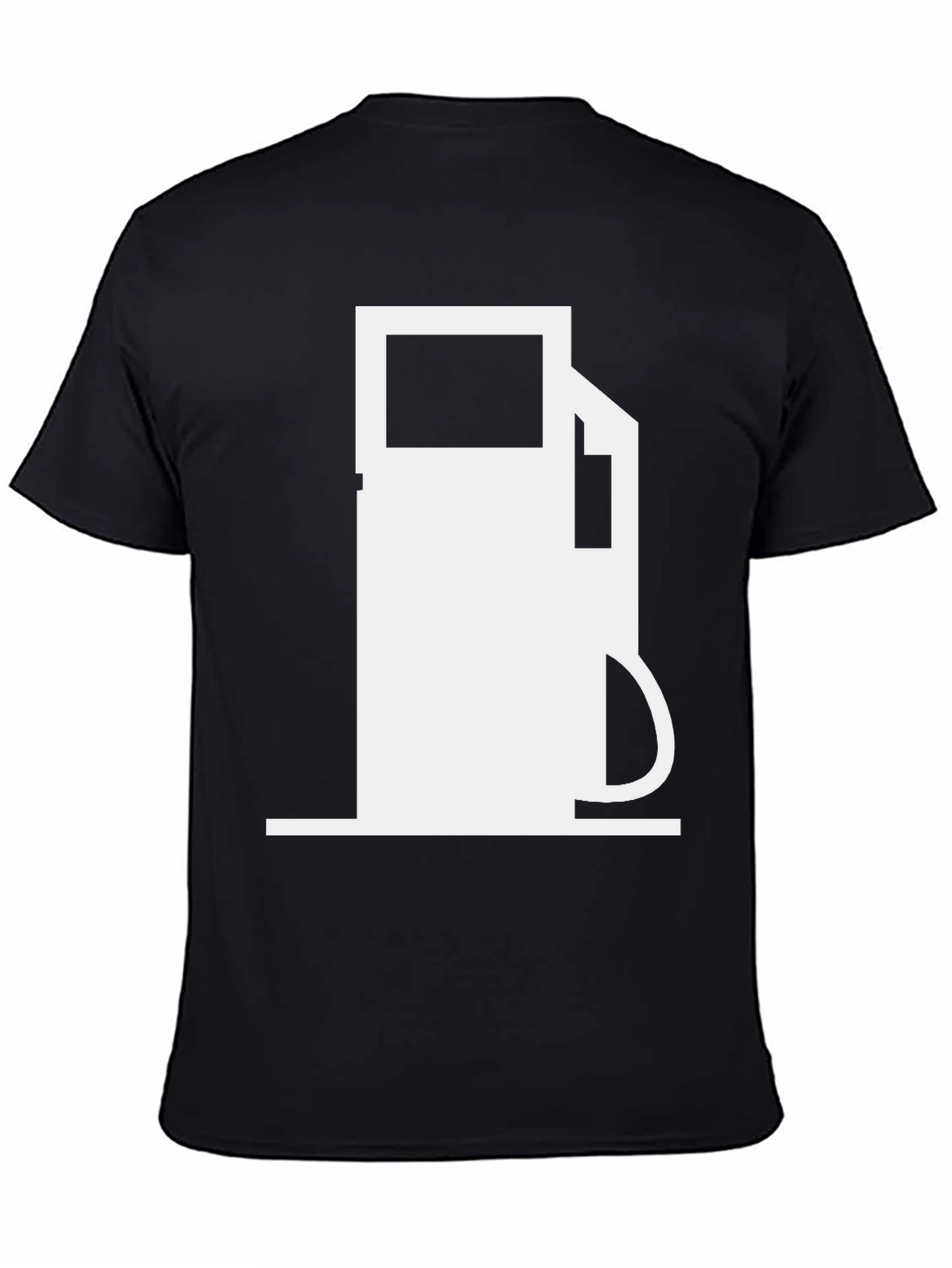 Gas Pump Graphic Tee - Black