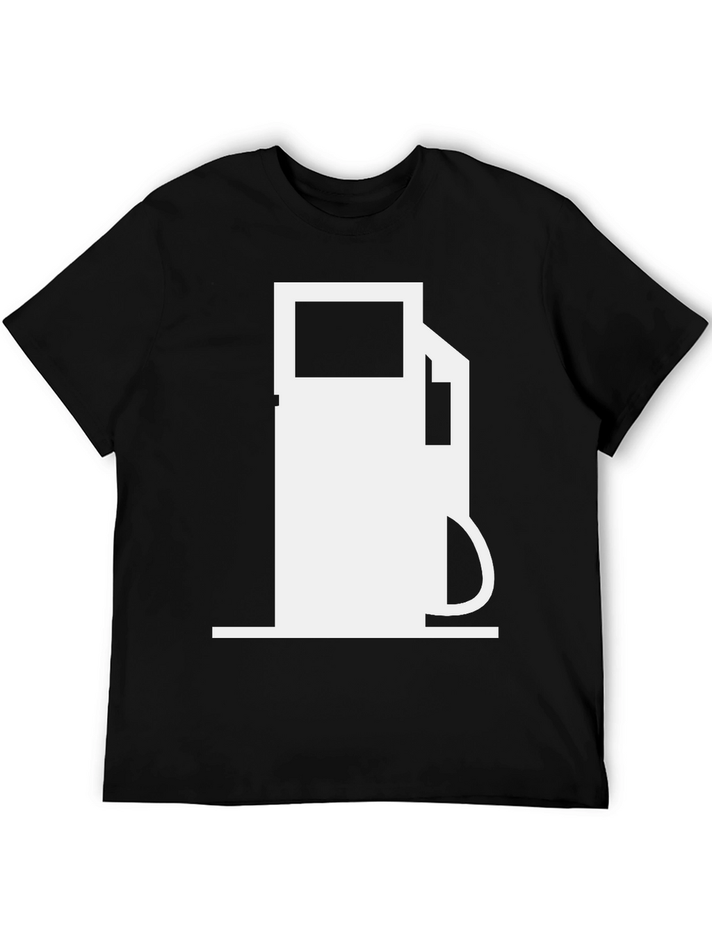 Gas Pump Graphic Tee - Black