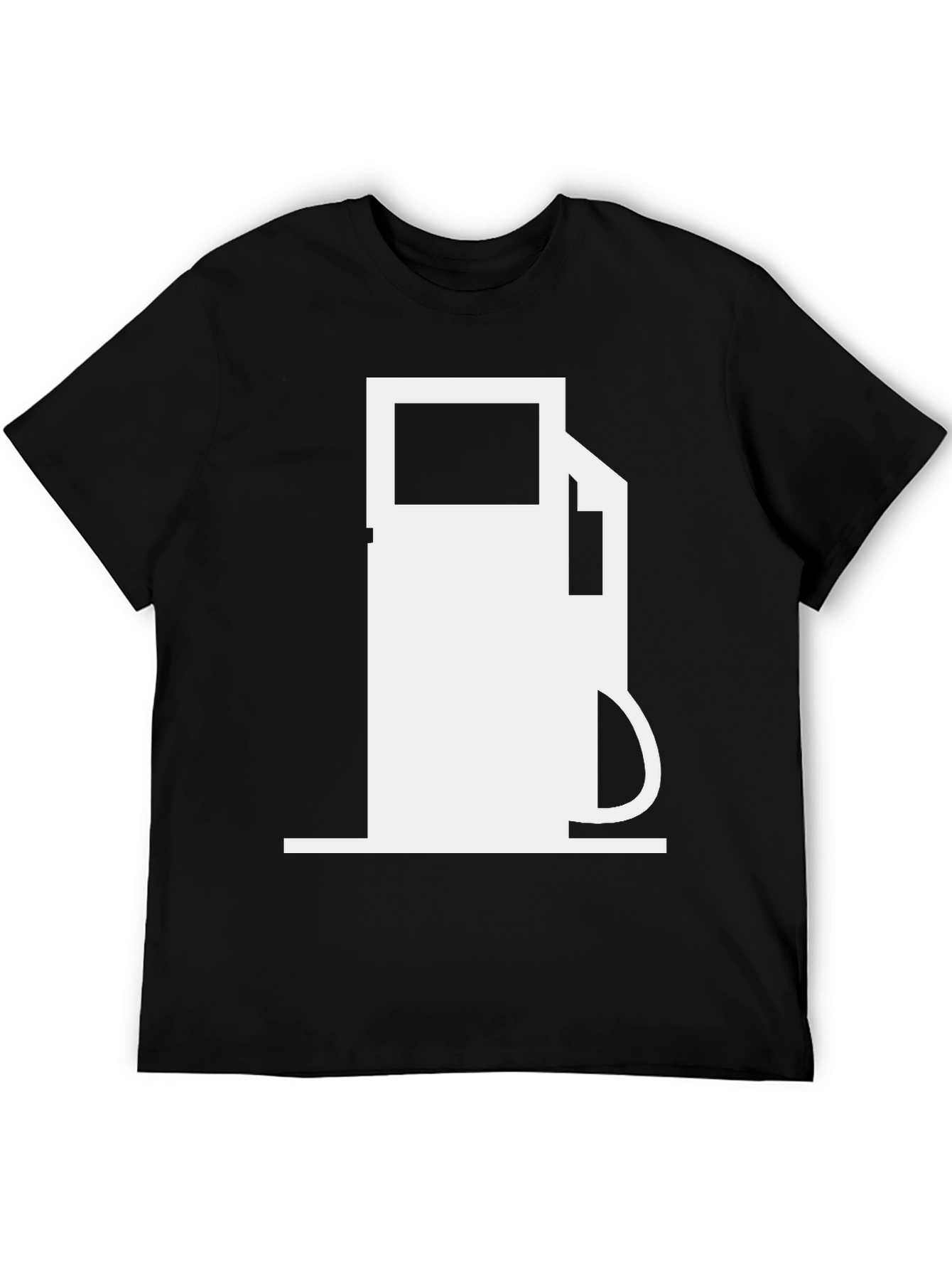 Gas Pump Graphic Tee - Black