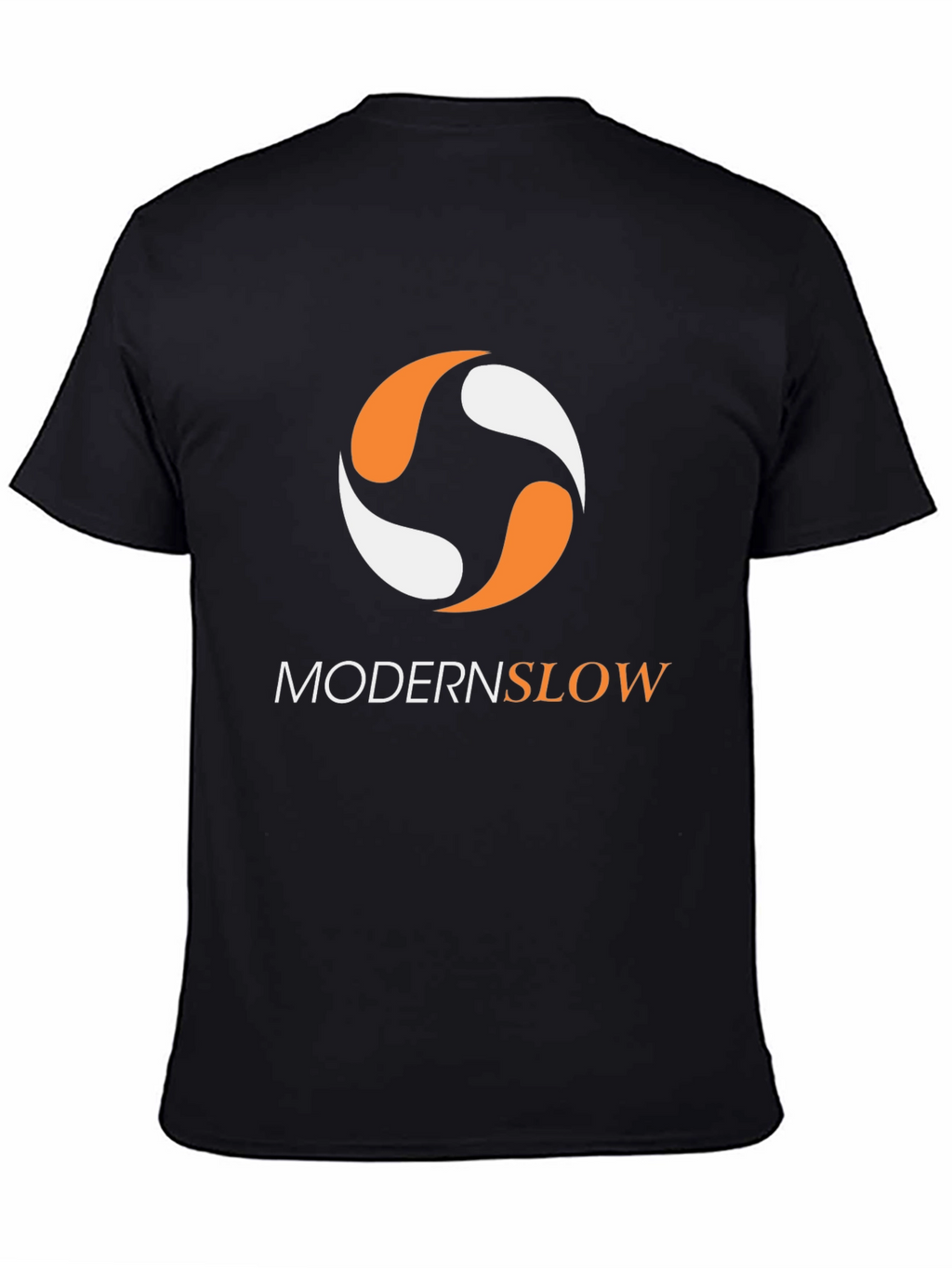 Modern Slow Black Graphic Tee