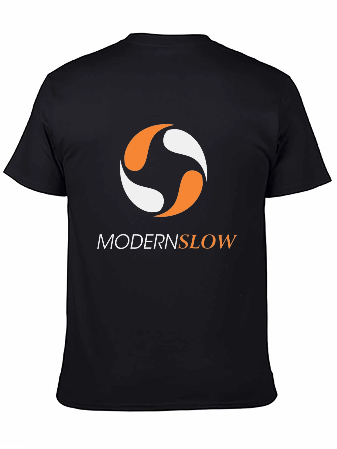 Modern Slow Black Graphic Tee