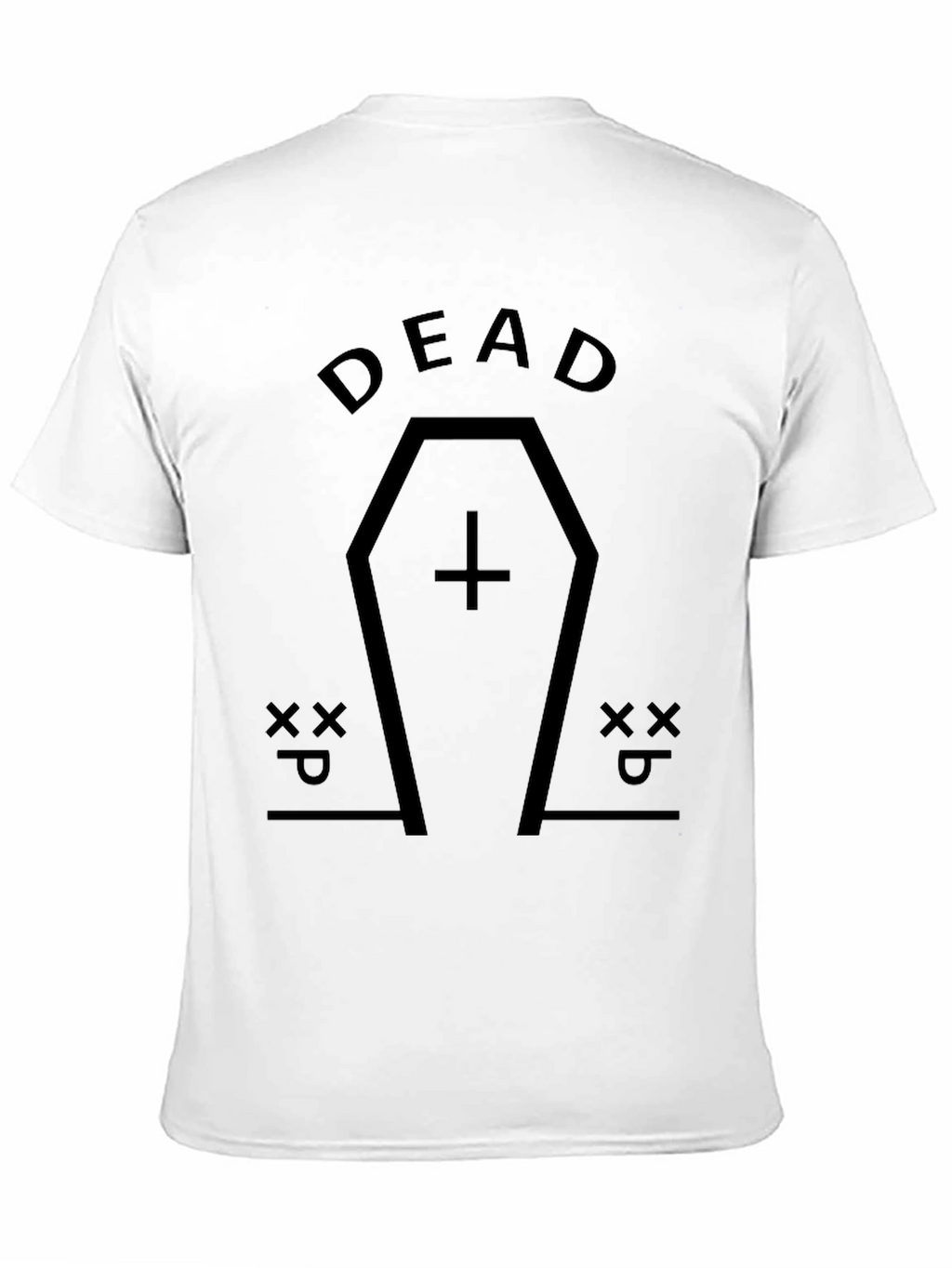 Dead Coffin Graphic T-Shirt - Unisex Black Tee